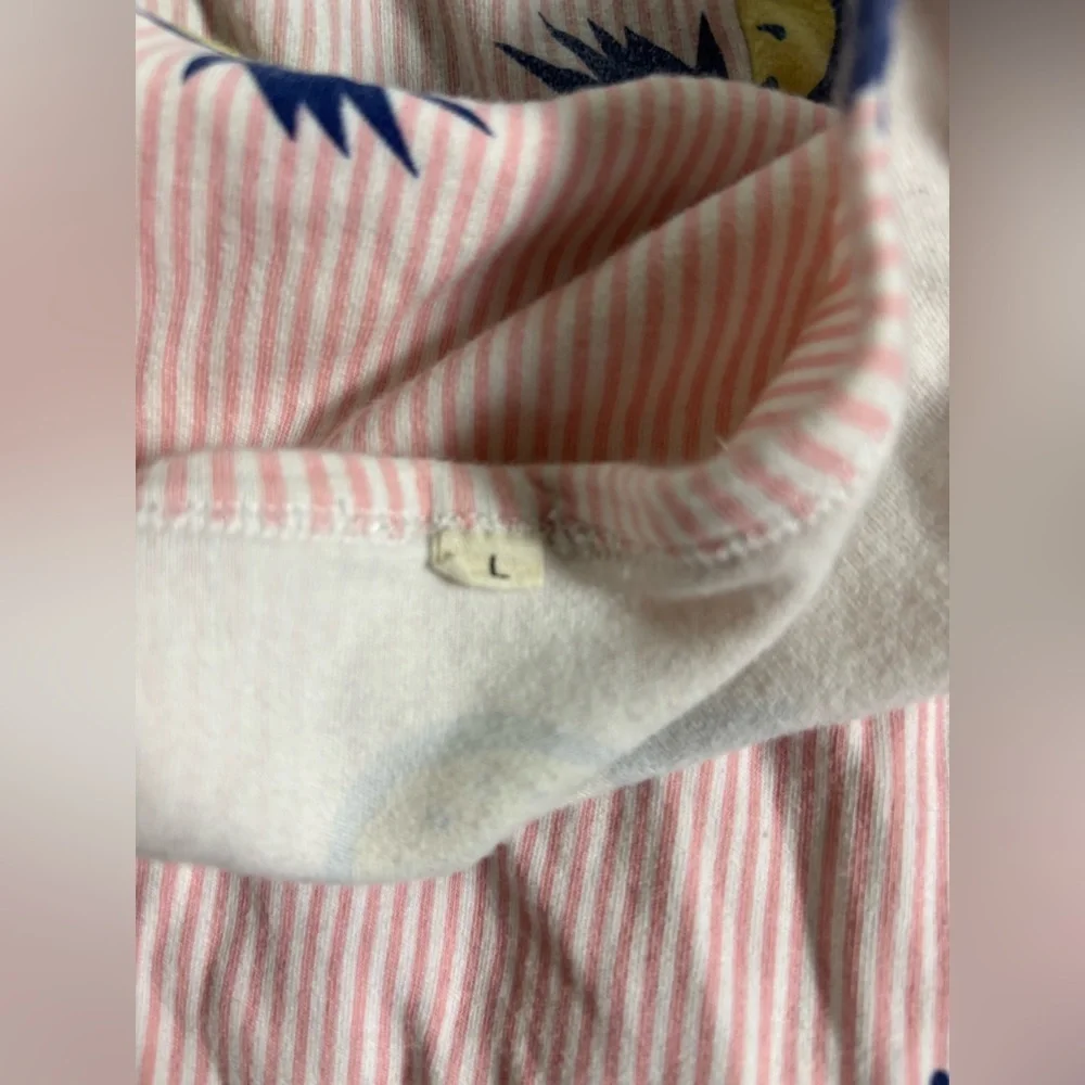 Women's Maternity Pineapple Striped Top and Pant Set